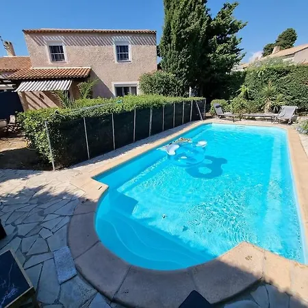 Avec Piscine, Sans Vis-a-vis, A 13mn A Pieds 别墅