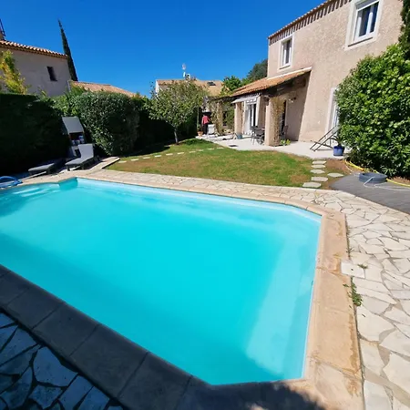 别墅 Avec Piscine, Sans Vis-a-vis, A 13mn A Pieds 滨海拉塞讷